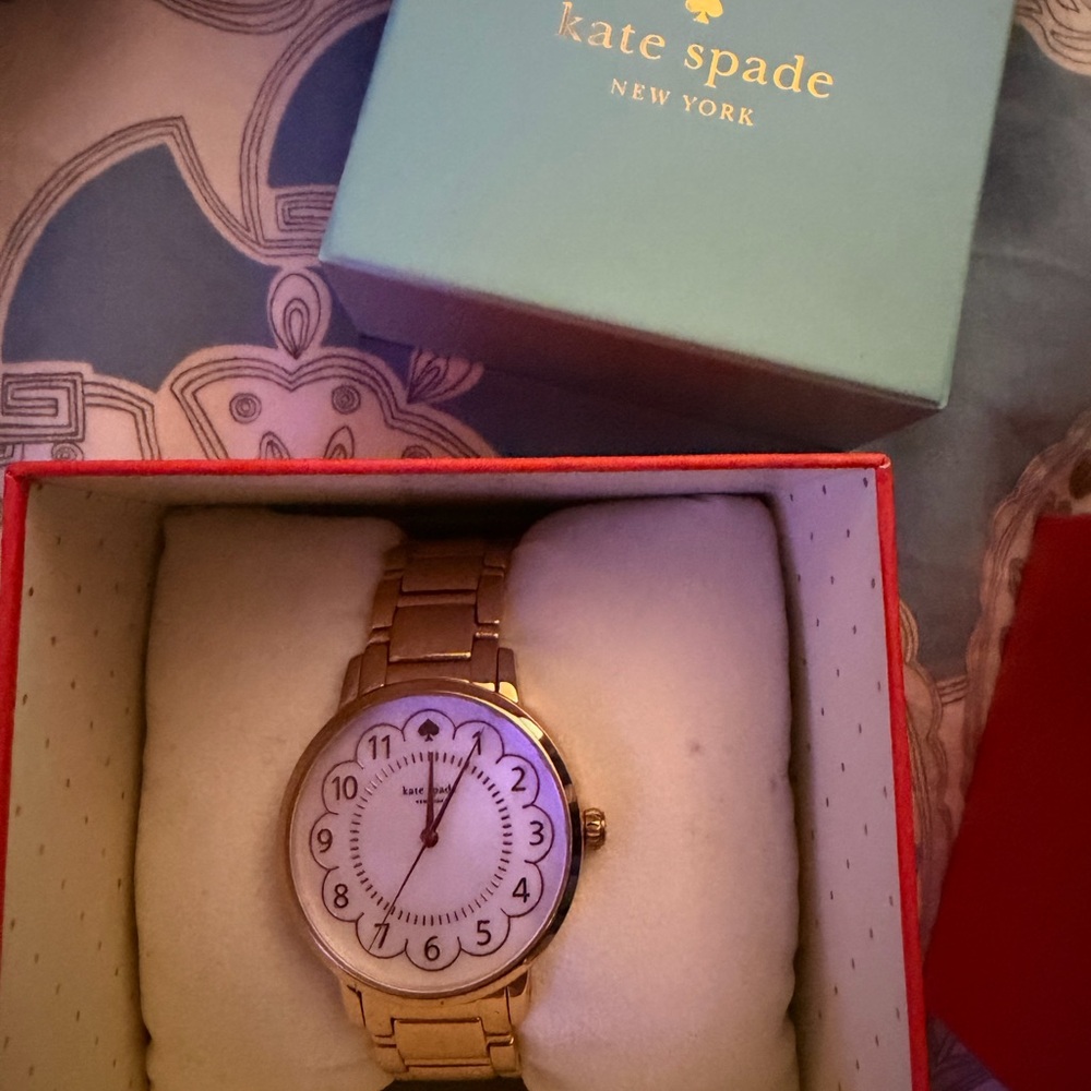 Kate Spade Rose Gold Mother of Pearl Watch